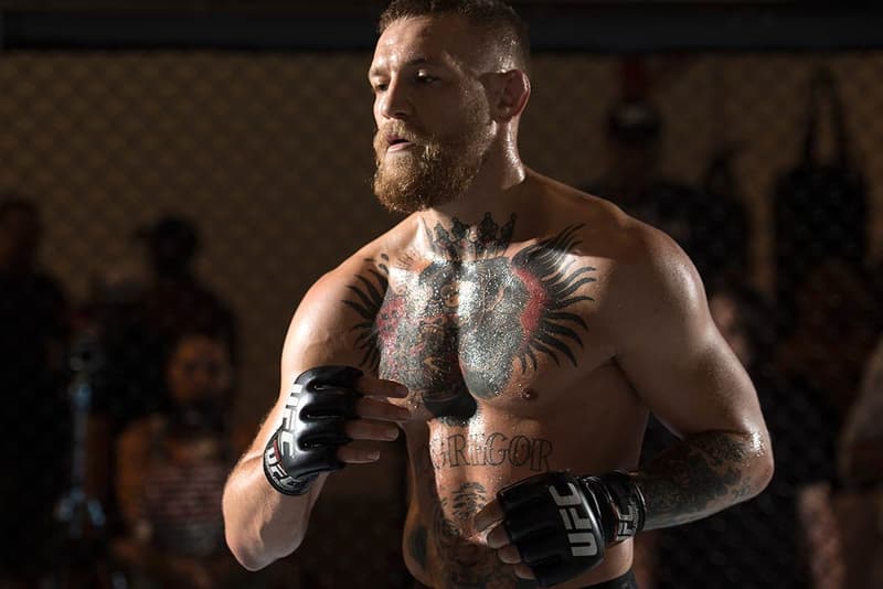Conor McGregor Pad Work Footage Injury Recovery boxing ufc sports combat Netflix 