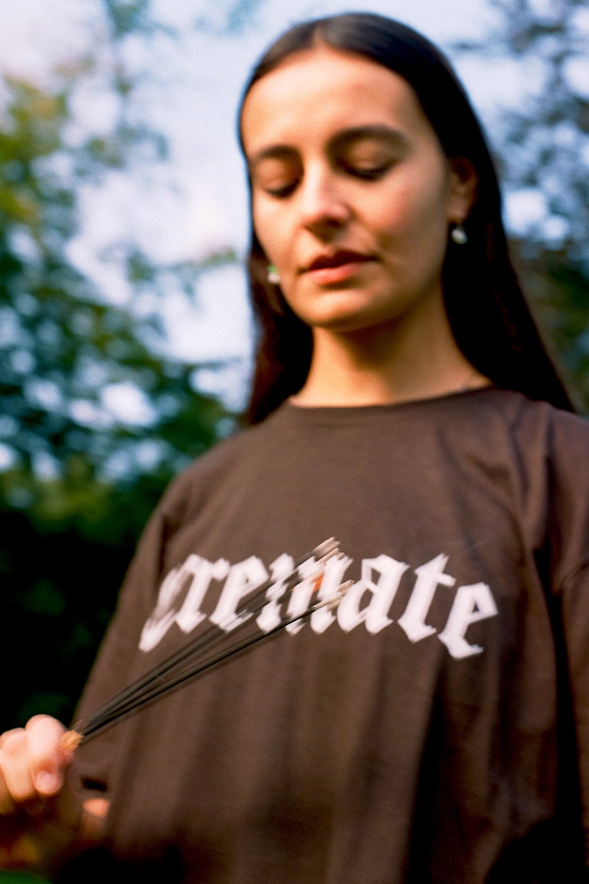 Cremate London FW21 Collection Release Info incense t-shirt tote bag where to buy