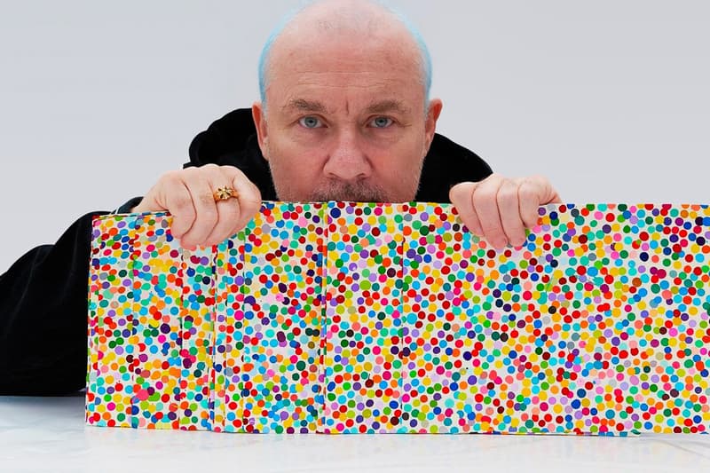 damien hirst lg frieze london nft exhibition the currency oled tv details information