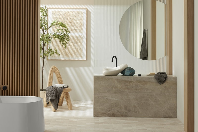 Daniel Arsham Kohler Sink Design Collaboration Rock.01 3-D printed ceramics technology