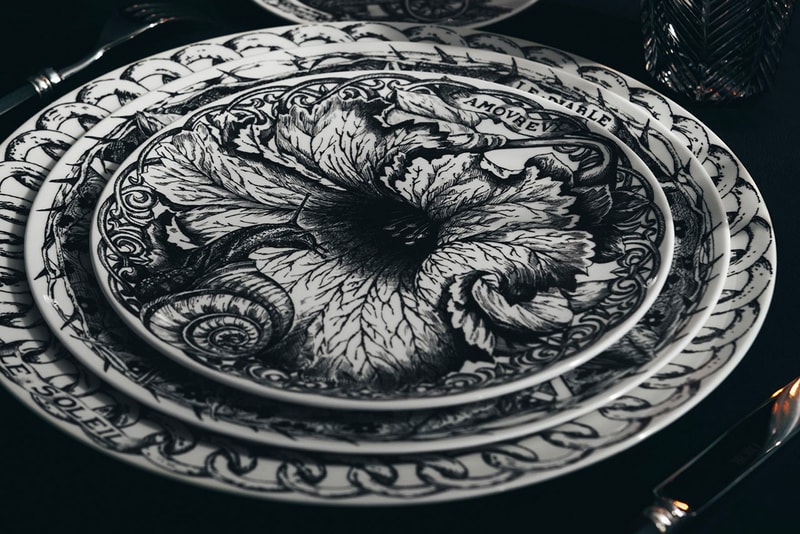 Dior Maison Halloween Table Homeware Ceramics Collection Jean Roger Pietro Ruffo Cups Plates Pumpkins Kim Jones Designer Luxury Goods