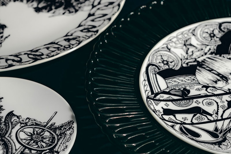 Dior Maison Halloween Table Homeware Ceramics Collection Jean Roger Pietro Ruffo Cups Plates Pumpkins Kim Jones Designer Luxury Goods