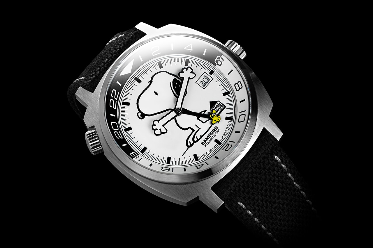 Bamford London Teams Up With Dover Street Market For Monochrome Limited Edition GMT Watch