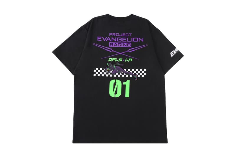 DPLS EVA Racing Team collaboration capsule collection hoodies tracksuit snapback cap round cushion we cannot make it alone nissan gtr eva r nerv Evangelion LA super gt online available release