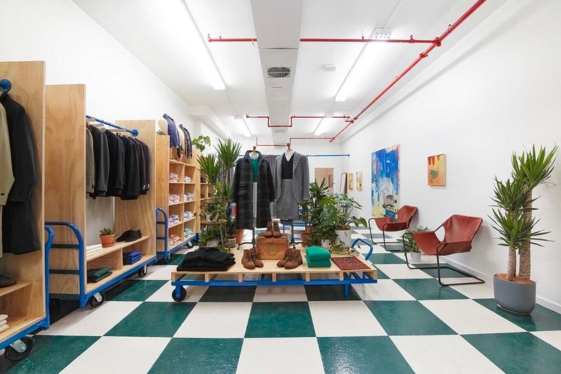drake's new york open studio details art exhibition tailoring michael hill b. chehayeb