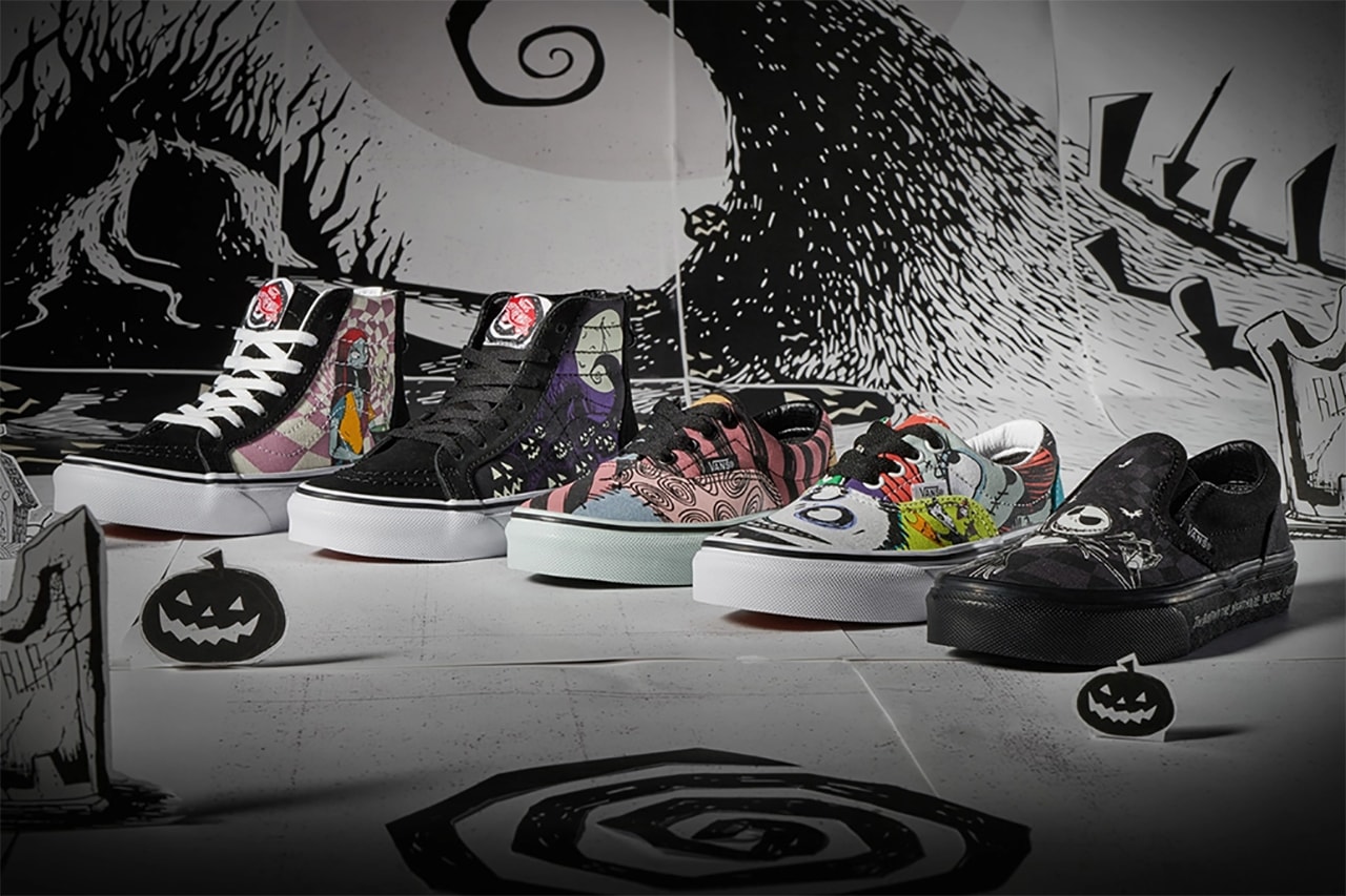 melhores tênis de halloween calçados nike sb dunk low day fo the dead freddy krueger asics alife gel lyte iii green black monster brain dead trabuco max off white nike blazer mid all hallows vans grim reaper vans um pesadelo antes do natal skool slip on sk8 hi amiri skel top adidas forum low superstar engraçado clown dark com múmia reebok exo fit clean hi stranger things isca nike air force 1 low skeletal