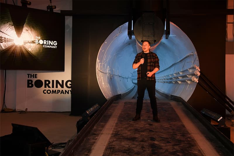 elon musk the boring company las vegas loop tunnel system approval local regulators officials 