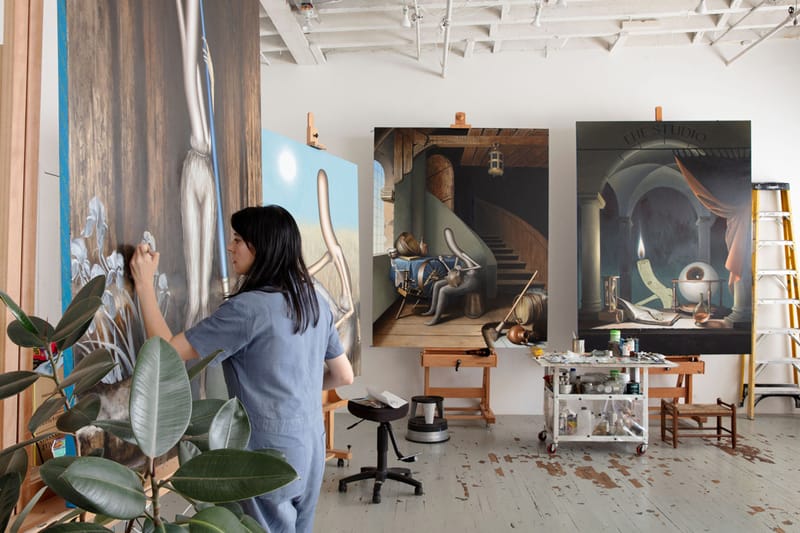 Emily Mae Smith Uses the Broom as Her Muse in New Exhibition