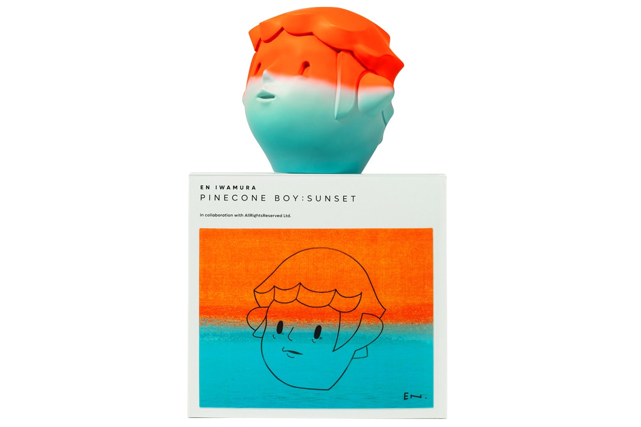 En Iwamura "PINECONE BOY: SUNSET" Vinyl Toy