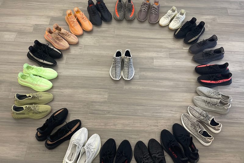 yeezy sneaker collection