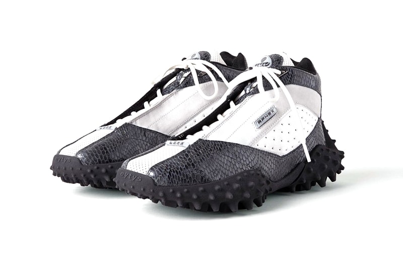 Eytys Aphex "Mamba" "Twilight" Sneakers Release Information Drop Date Closer First Look 90s Y2K Fashion Mid Tops Basketball Retro Zebra Print 3M Reflective Swedish Scandinavian Footwear Shoes
