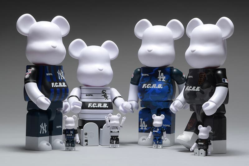 The MLB and FC Real Bistol Collaborate for SOPH.TOKYO's 22nd Anniversary Series tokyo harajuku special note series baseball new york yankees sf giants la dodgers chicago white sox jacket bearbrick 1000 100 400 rubber ducklings ami mask release info 