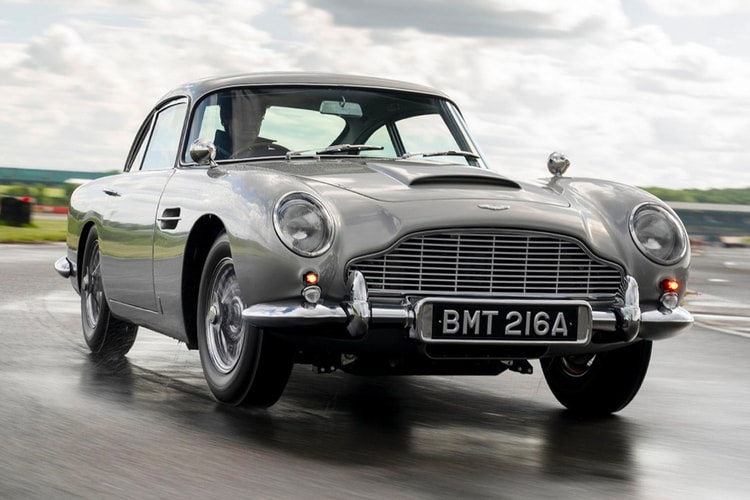 F1 Drivers Sebastian Vettel and Lance Stroll Attempt James Bond Stunts in Iconic Aston Martin DB5