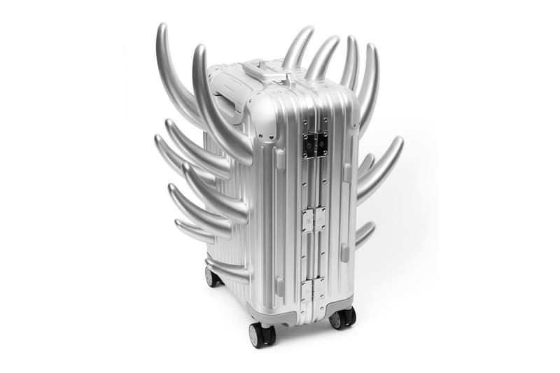 Fabian Bergmark Näsman Gives Closer Look at RIMOWA "AS SEEN BY" Artwork suitcases sculpture Paris