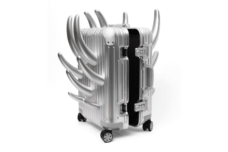 Fabian Bergmark Näsman Gives Closer Look at RIMOWA "AS SEEN BY" Artwork suitcases sculpture Paris 