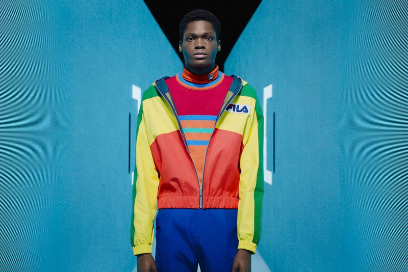 Fila Piacenza кашемир эксклюзивная ограниченная специальная серия юбилейная коллекция трикотаж шерсть унисекс зимняя шапка женская юбка с поясом Argyle Snow Time белые рок-свитера