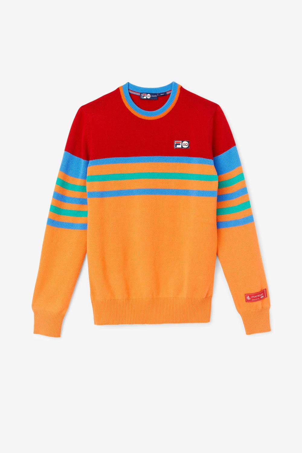 Fila Piacenza кашемир эксклюзивная ограниченная специальная серия юбилейная коллекция трикотаж шерсть унисекс зимняя шапка женская юбка с поясом Argyle Snow Time белые рок-свитера