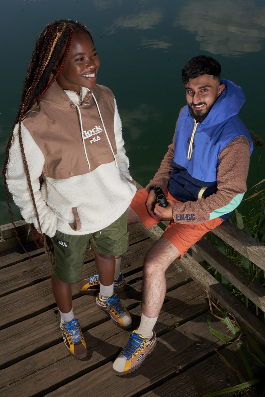 FILA x Flock Together Collaboration Release Info where to buy LN-CC collab jackets footwear bird watching group