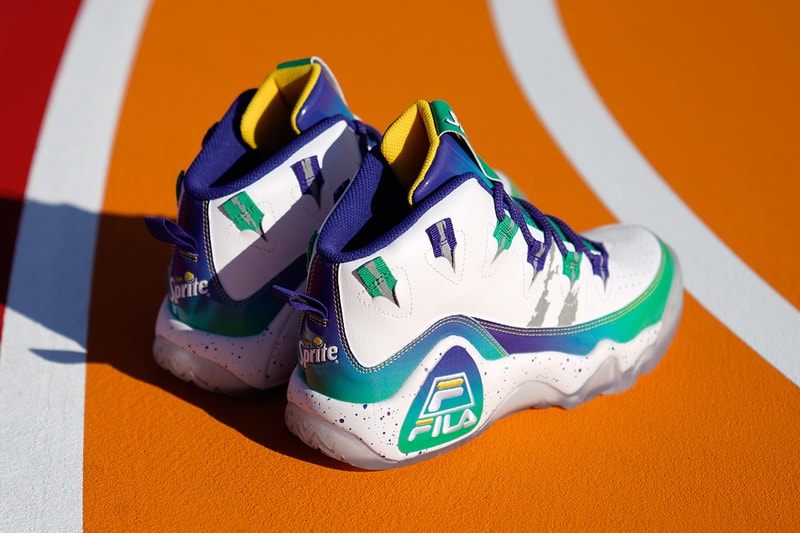 fila sprite grant hill 1 sprite footwear apparel release info date store list buying guide photos price 