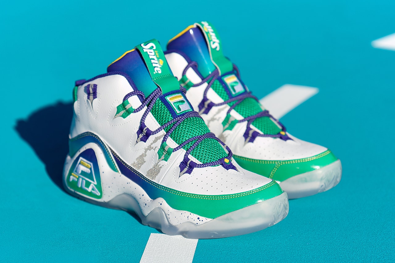 fila sprite grant hill 1 sprite footwear apparel release info date store list buying guide photos price 
