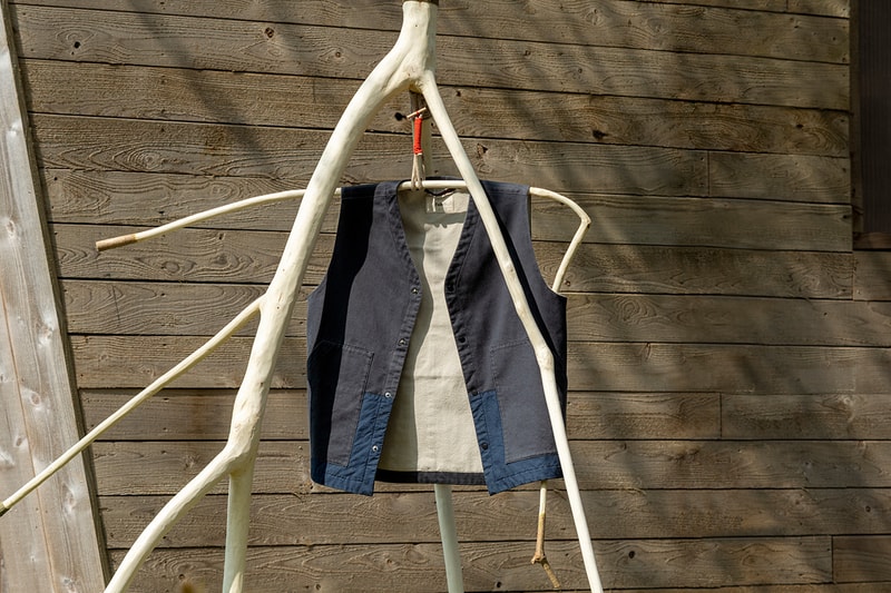 Folk x Hooke Park FW21 Collaboration Information release design outdoors nature architecture 
