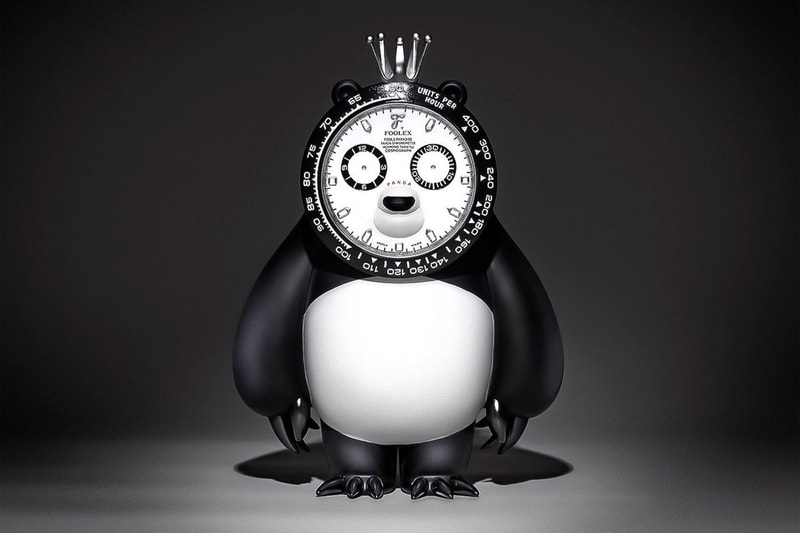 Fools Paradise HONMONO TAIKETSU foolex PANDA figure dial foolex rolex daytona toys collectibles vinyl toys 