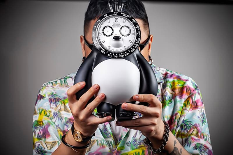 Fools Paradise HONMONO TAIKETSU foolex PANDA figure dial foolex rolex daytona toys collectibles vinyl toys