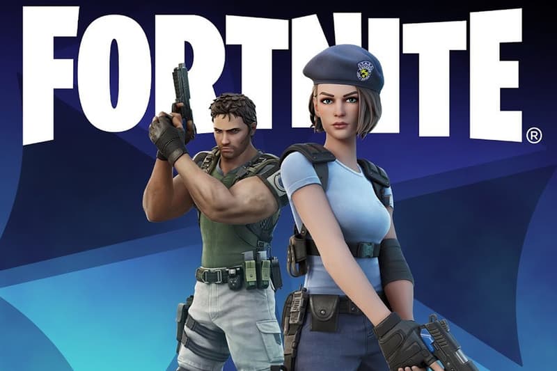 capcom resident evil chris redfield jill valentine fortnite character skins bling bundles epic games halloween 