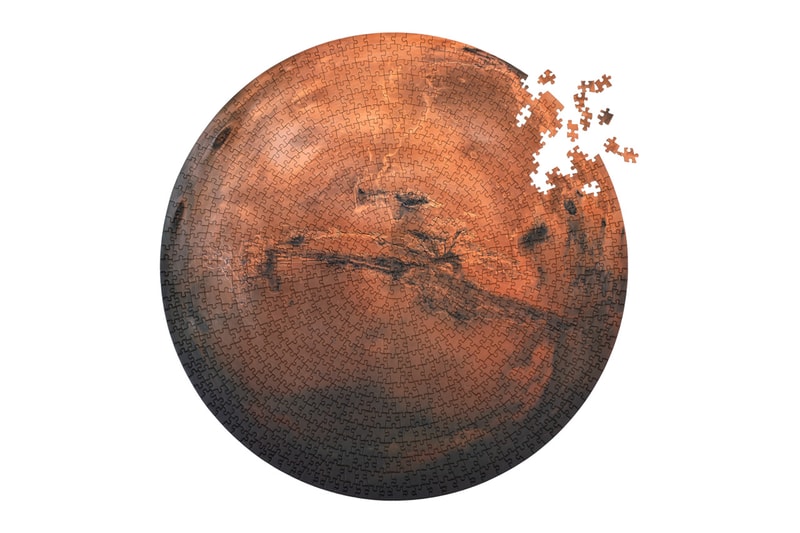 Four Point Puzzles Mars Planet Earth Moon Jigsaw
