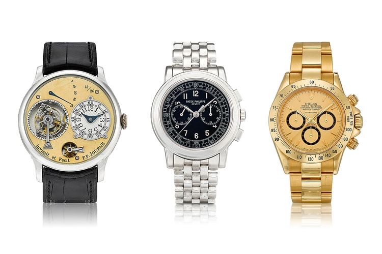 F.P. Journe Tops Sotheby's Hong Kong Watch Auction
