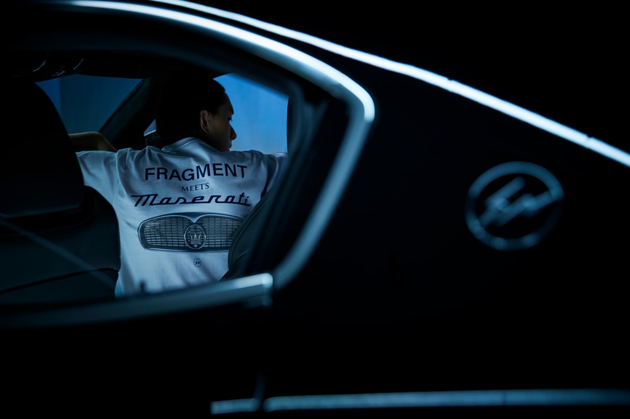 Hiroshi Fujiwara fragment design x Maserati Capsule Collection HBX Exclusive Stockist First Look Release Information Collaboration