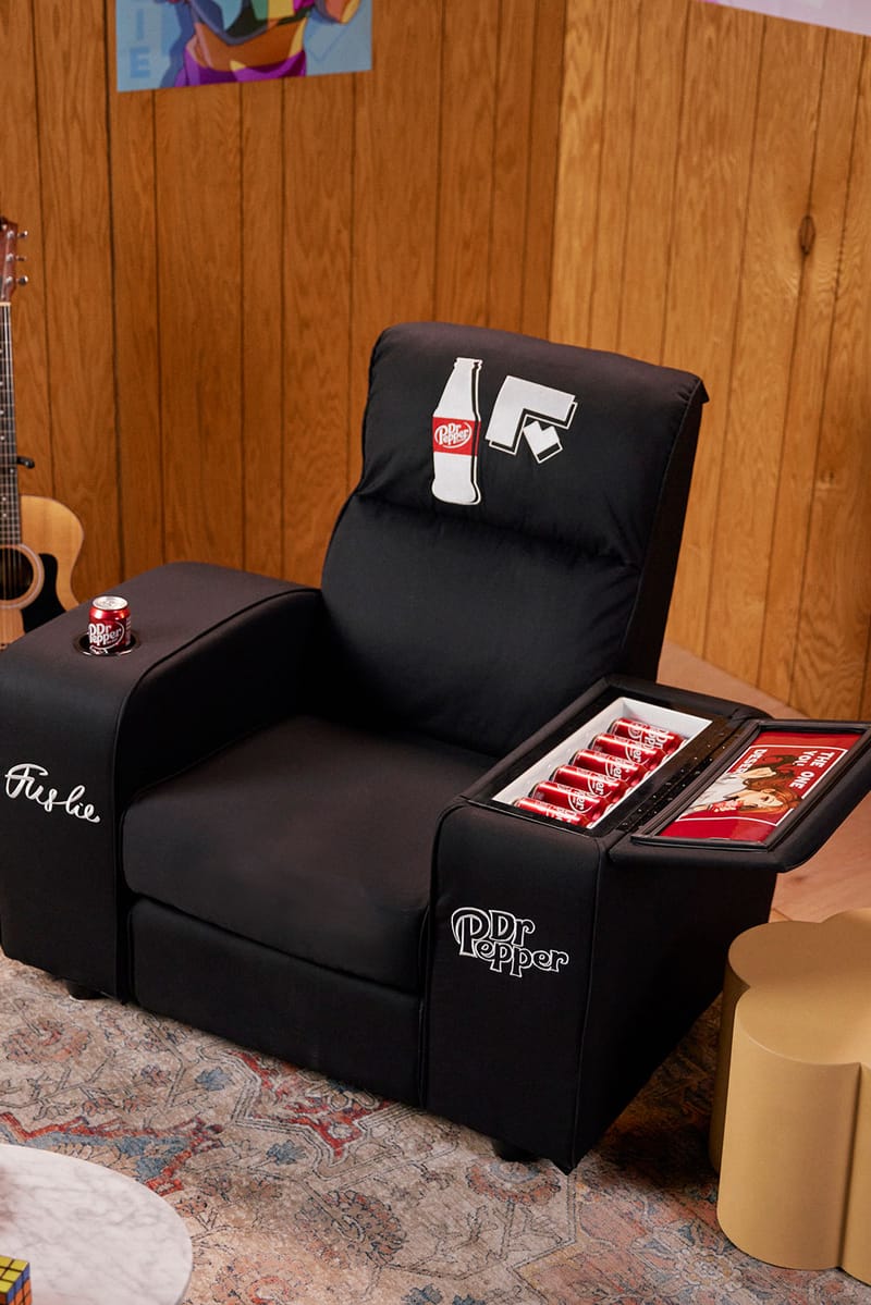 recliner chair with refrigerator