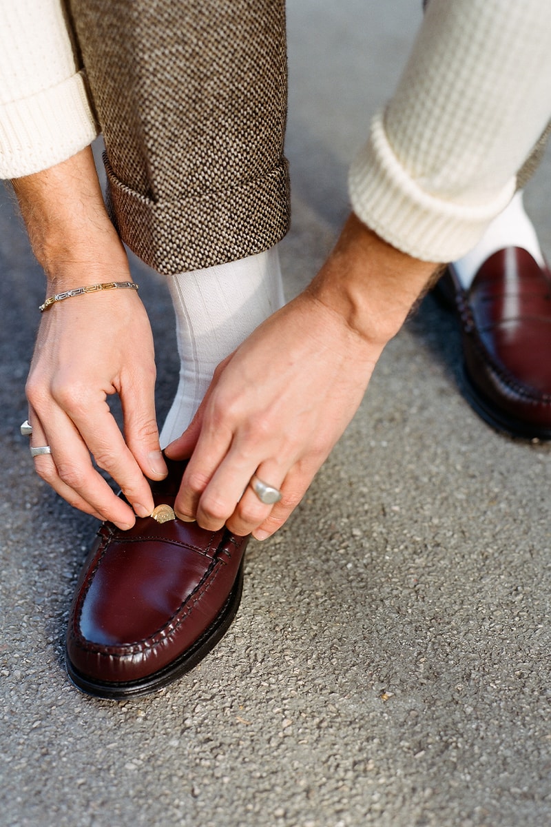 G.H. Bass & Co: 85 Years of The Penny Loafer shoe release information coin