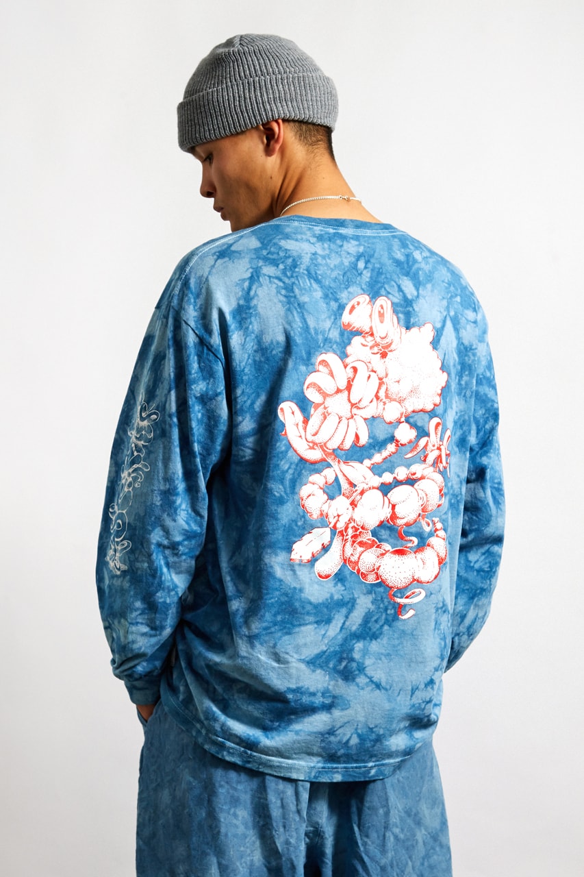 Goodhood x Childhood Calm & Punk Capsule Collection C.C.P. "Aizome" Hand Dyed Ancient Japanese Techniques Zine Release Information