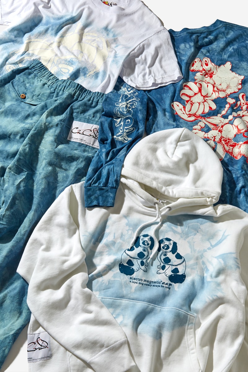 Goodhood x Childhood Calm & Punk Capsule Collection C.C.P. "Aizome" Hand Dyed Ancient Japanese Techniques Zine Release Information
