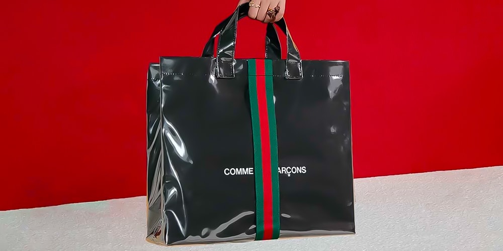 Gucci x Comme des Garçons Release New Tote | Hypebeast 