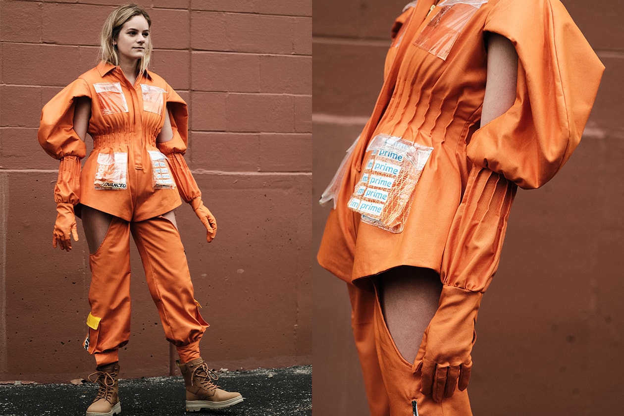 Izabelle clarke Patricia Falowo Alexandra Papaioannou Ce'ce Chen senior thesis collection t-shirt hbx designs fashion students instagram