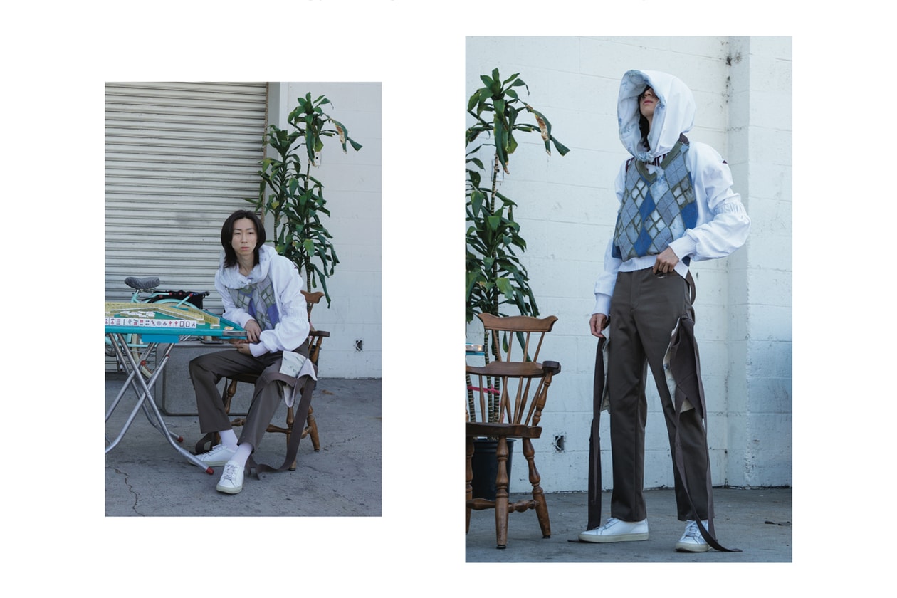 Izabelle clarke Patricia Falowo Alexandra Papaioannou Ce'ce Chen senior thesis collection t-shirt hbx designs fashion students instagram