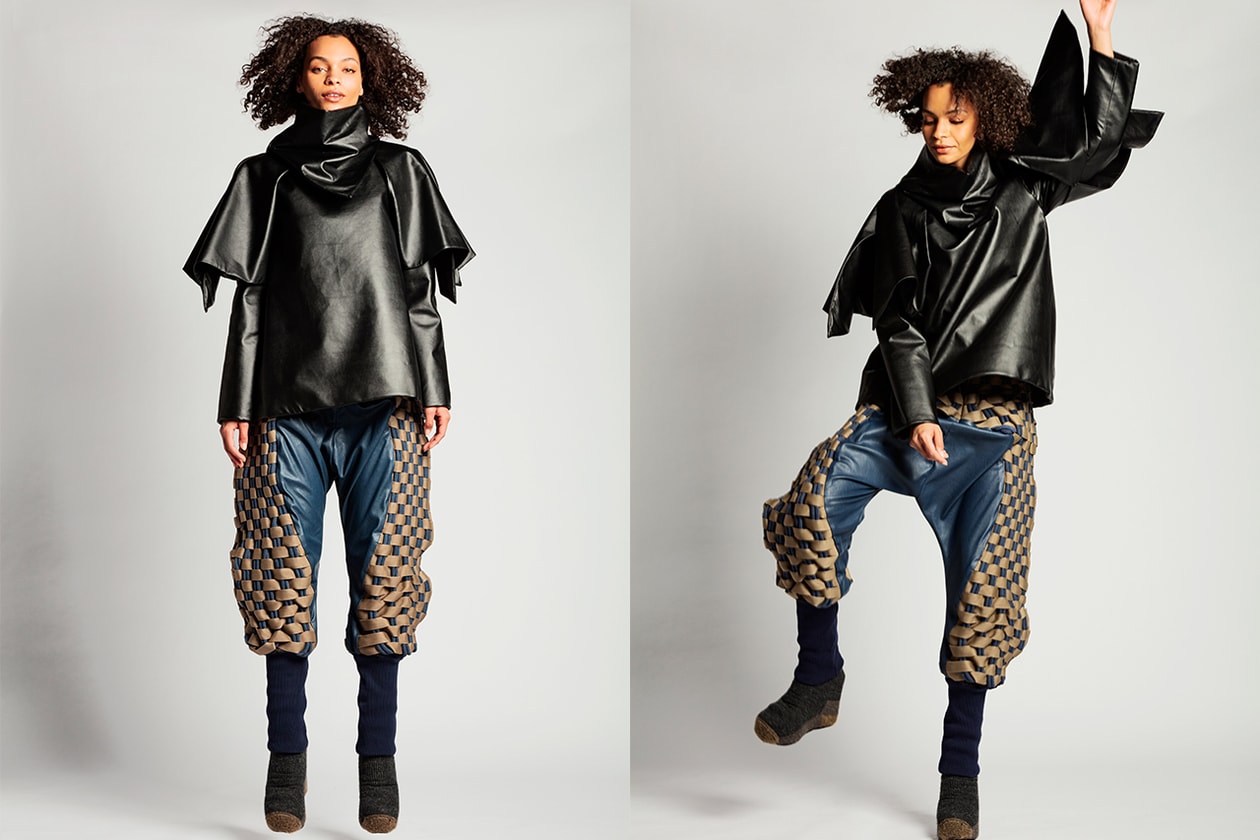 Izabelle clarke Patricia Falowo Alexandra Papaioannou Ce'ce Chen senior thesis collection t-shirt hbx designs fashion students instagram