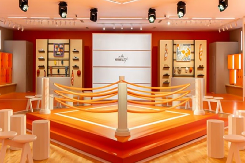 You Can Vogue With Hats and Do Yoga With Scarves at the Hermés Pop-Up Gym –  PRINT Magazine