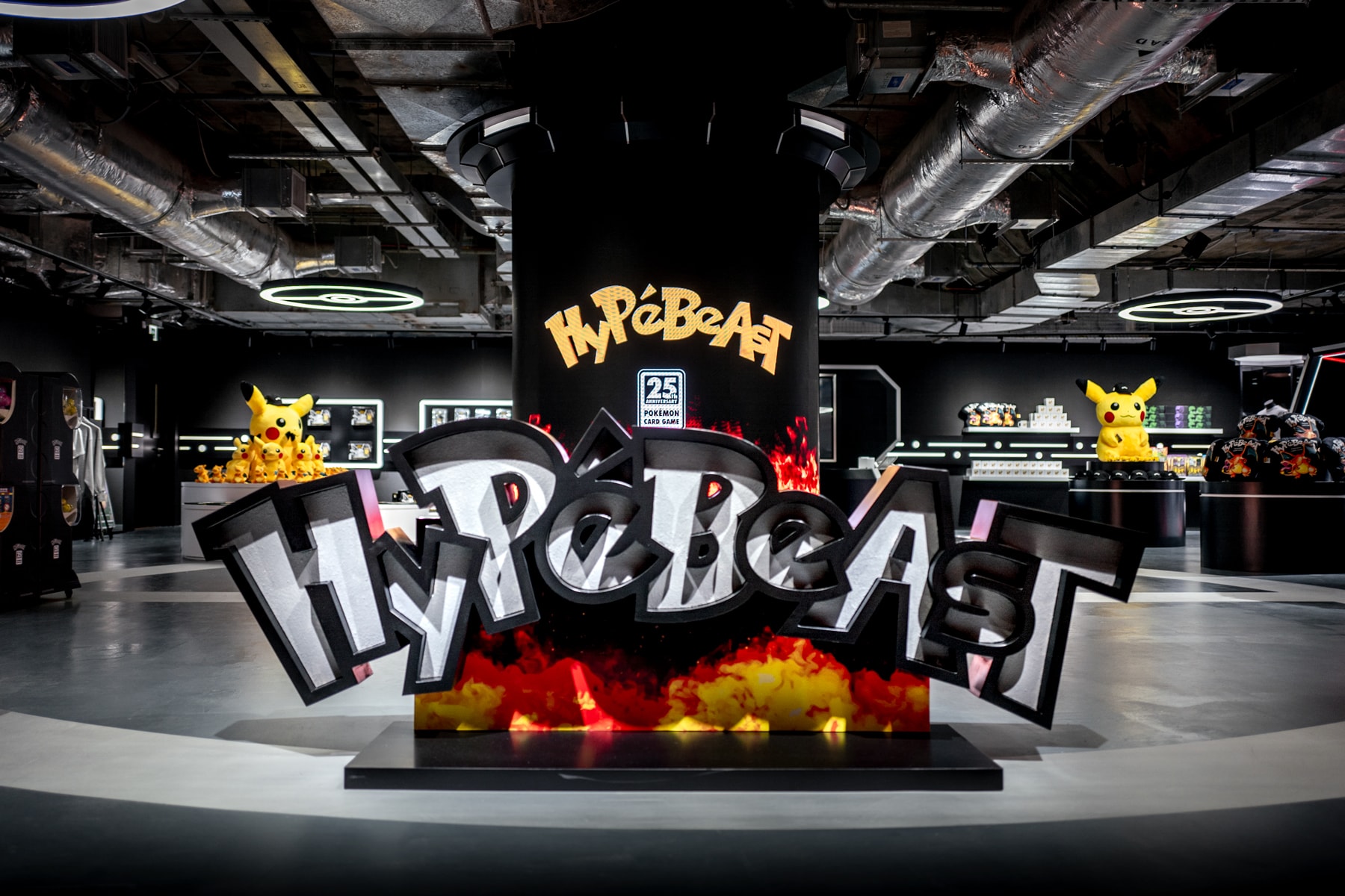 Pokemon Center Shibuya Limited Pikachu Graffiti Art Number-D Collaboration  Japan