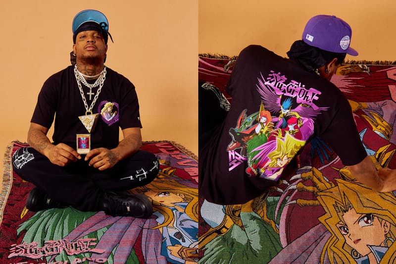 Hypland Yu-Gi-Oh! Ski Mask the Slump God Collection Lookbook tcg gaming Jordan Bentley Los Angeles 