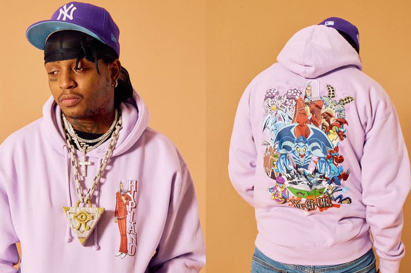 Hypland Yu-Gi-Oh! Ski Mask the Slump God Collection Lookbook tcg gaming Jordan Bentley Los Angeles 