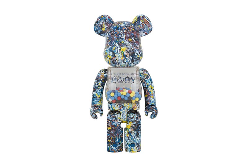 jackson pollock studios medicom toy bearbrick release info date store list buying guide photos price