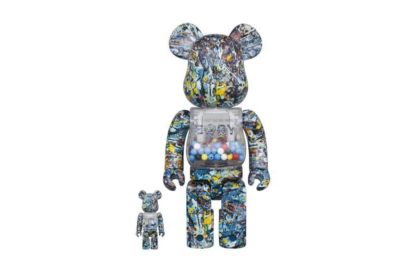jackson pollock studios medicom toy bearbrick release info date store list buying guide photos price
