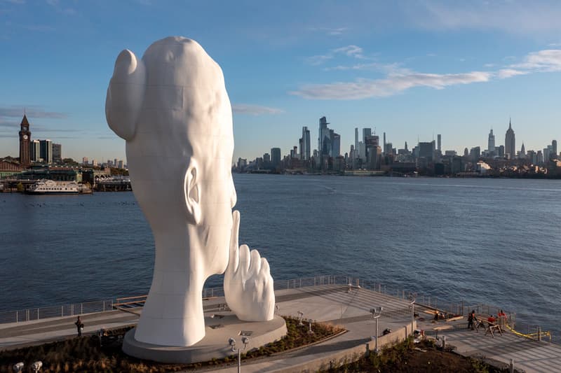 Jaume Plensa "Water Soul" Hudson River Waterfront