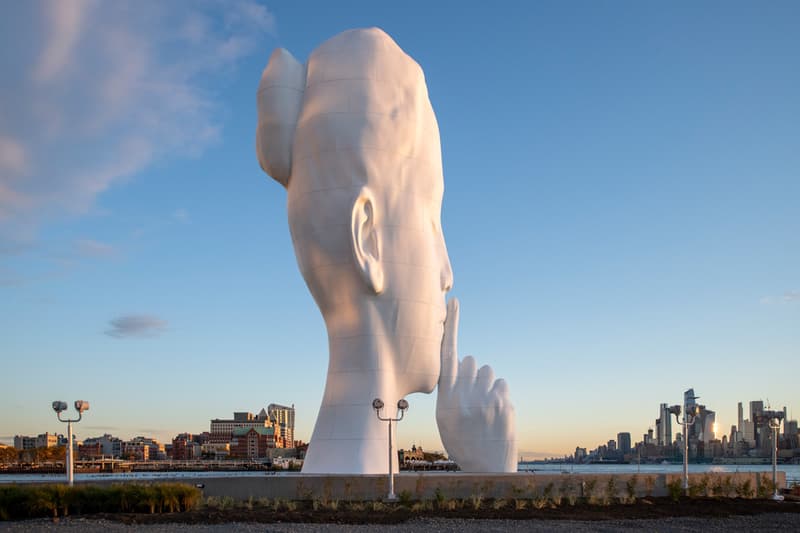 Jaume Plensa "Water Soul" Hudson River Waterfront