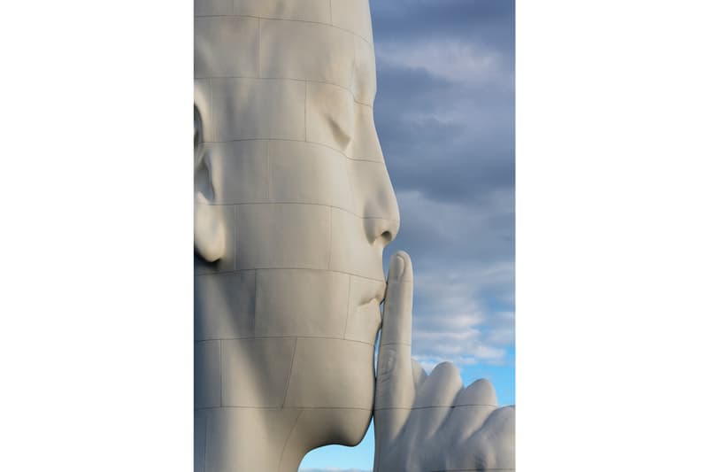 Jaume Plensa "Water Soul" Hudson River Waterfront