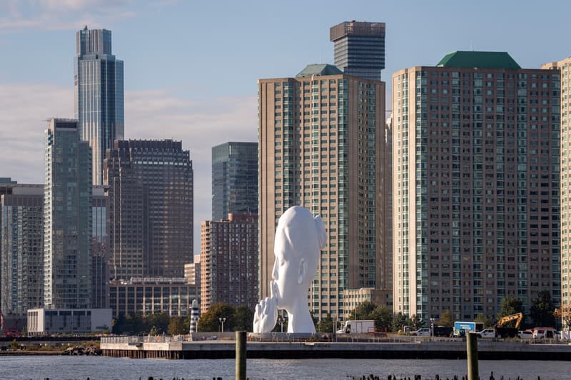 Jaume Plensa "Water Soul" Hudson River Waterfront