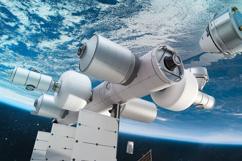 Jeff Bezos Unveils Plans for Future Blue Origin Commercial Space Station redwire space boeing space plane international space station iss